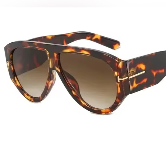 TF style Tortoise Shell Sunglasses - Picture 2 of 3